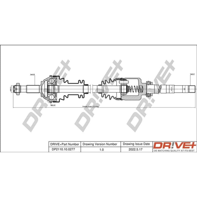 DRVE pusašis DP2110.10.0277
