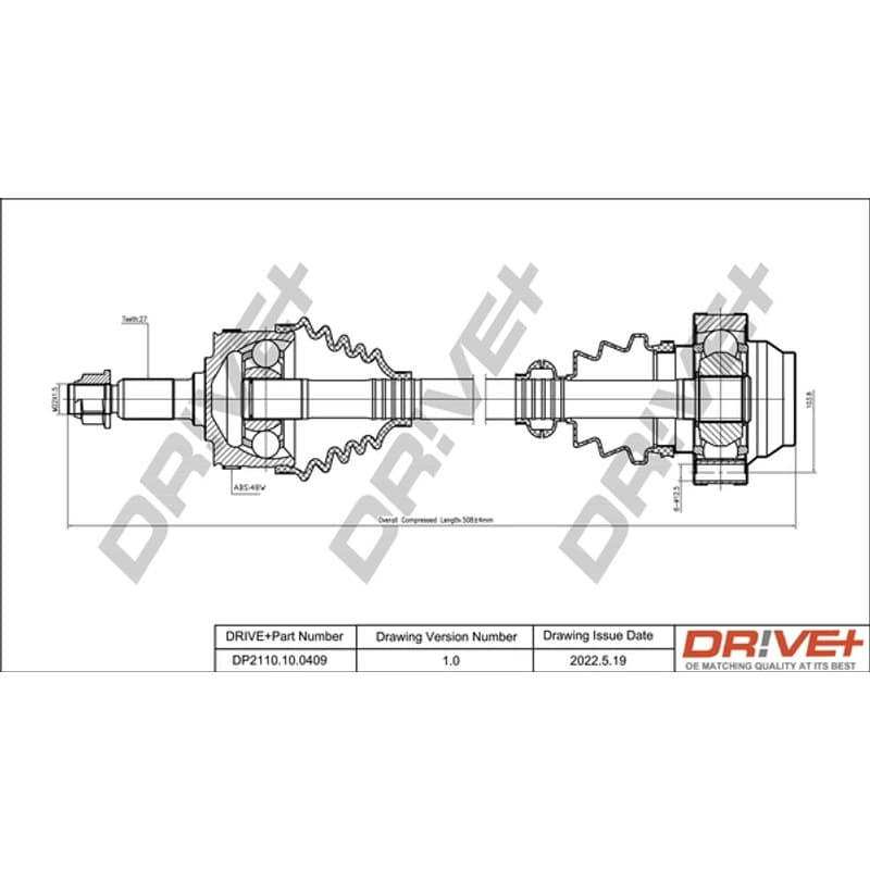 DRVE pusašis DP2110.10.0409