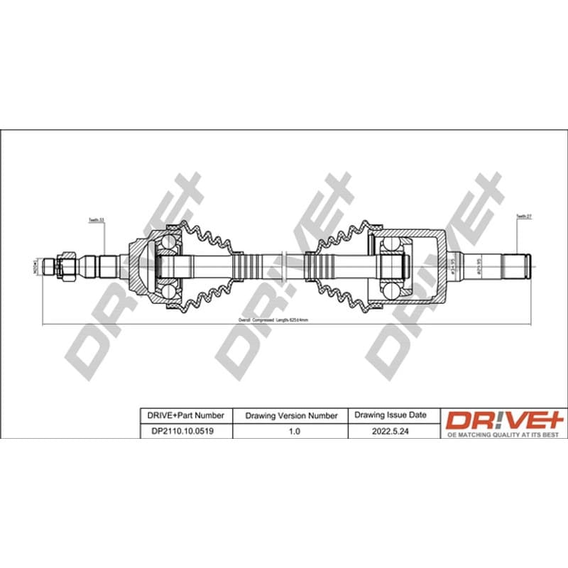 DRVE pusašis DP2110.10.0519