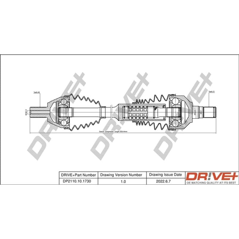 DRVE pusašis DP2110.10.1730