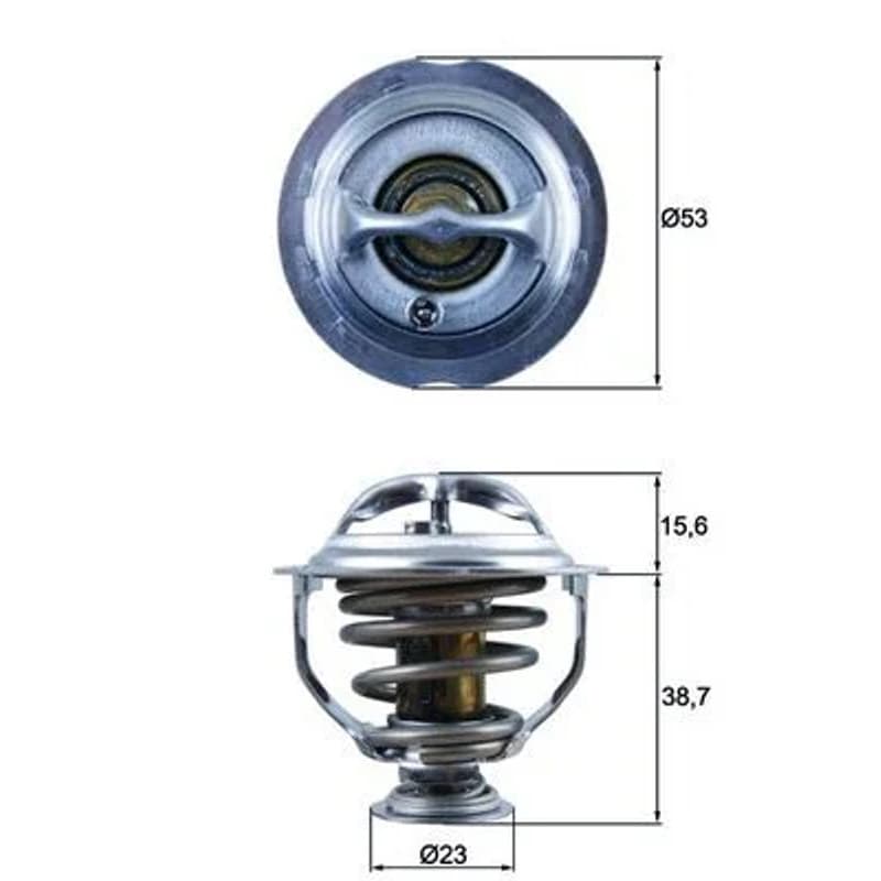 MAHLE TX 123 95D termostatas, aušinimo skystis