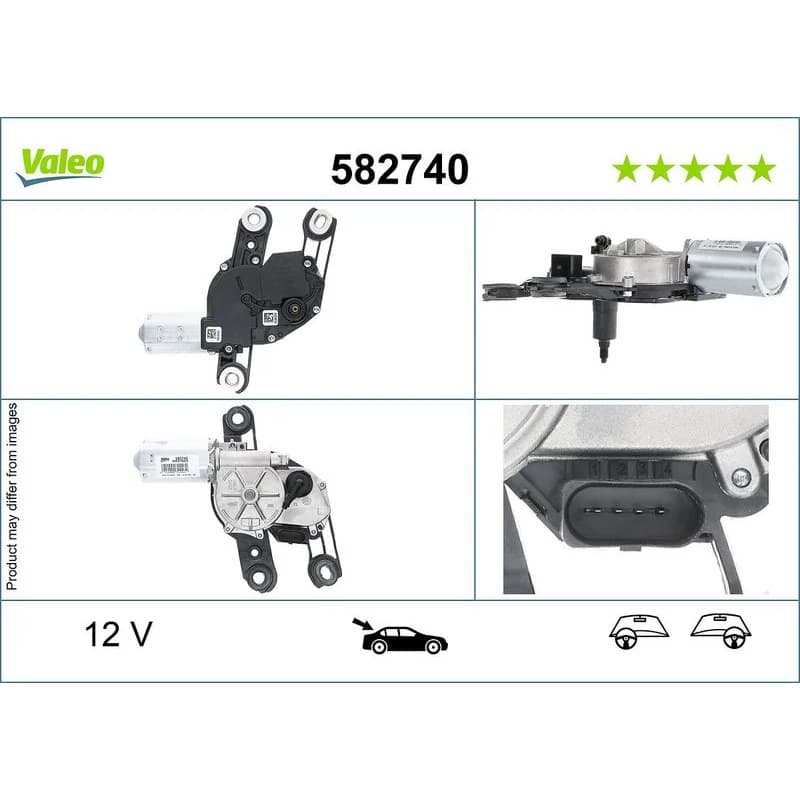 VALEO valytuvo variklis 582740 VALEO
