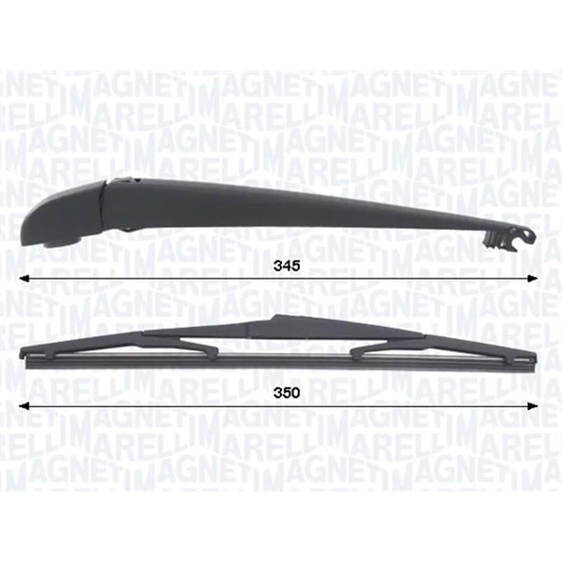 MAGNETIMARELLI valytuvo svirčių rinkinys, stiklų valymui 000723180430