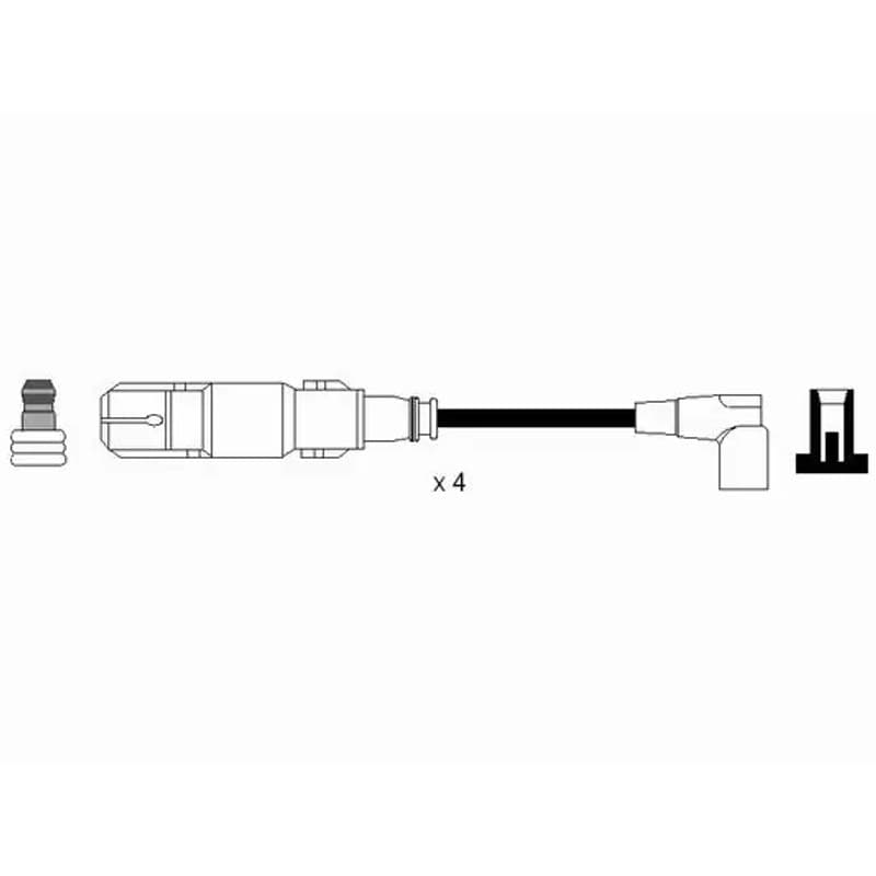 NGK uždegimo laido komplektas 0579 RC-BW235