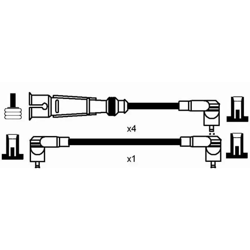 NGK 7313 uždegimo laido komplektas 7313 RC-ST902