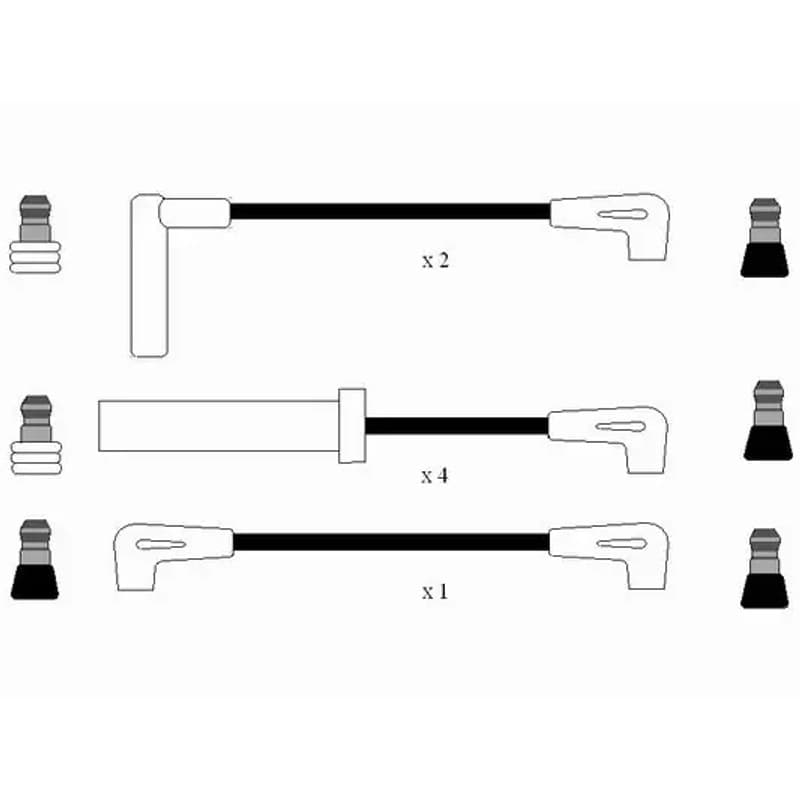 NGK 8284 uždegimo laido komplektas 8284 RC-CR302