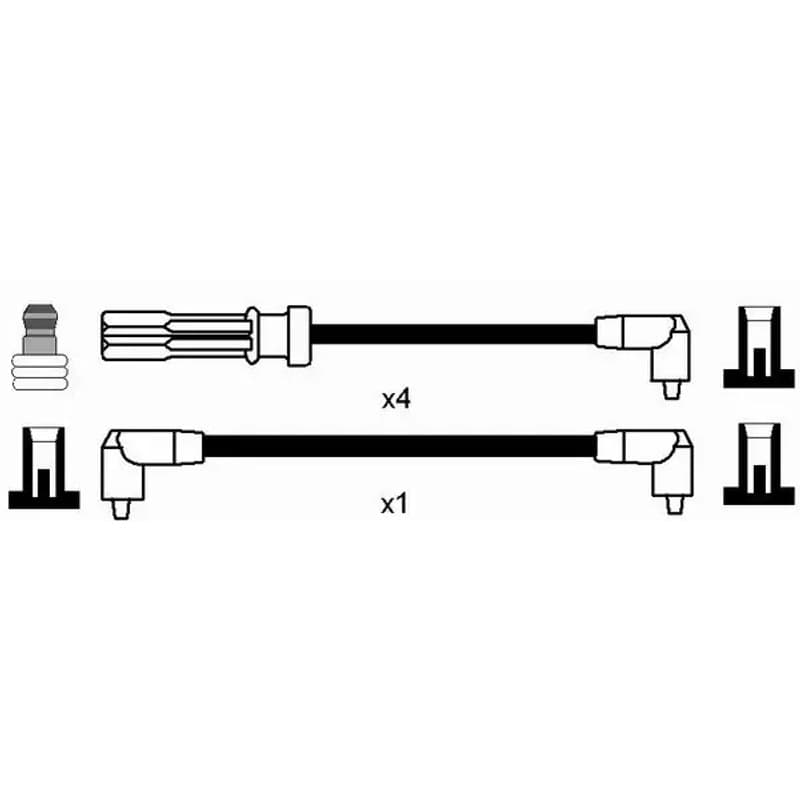 NGK 8469 uždegimo laido komplektas 8469 RC-VL606