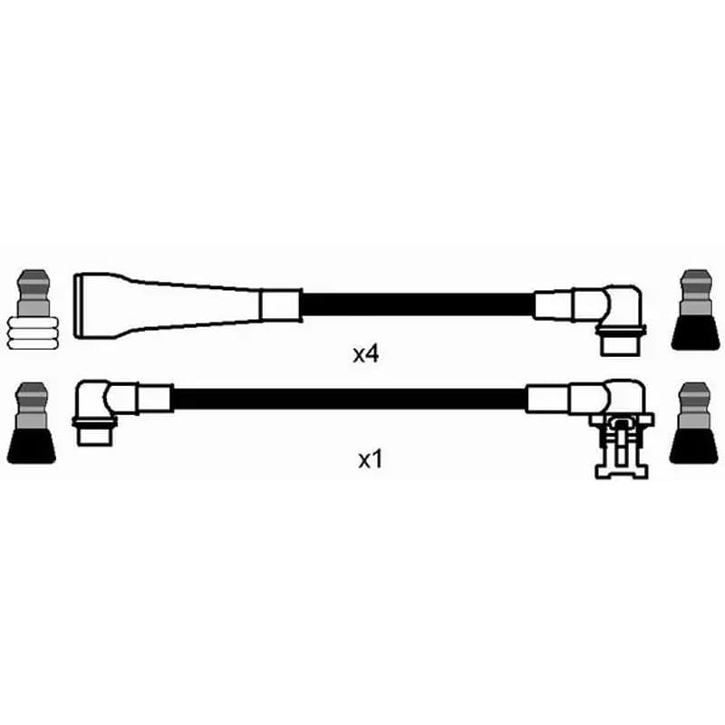 NGK 8472 uždegimo laido komplektas 8472 RC-VL607