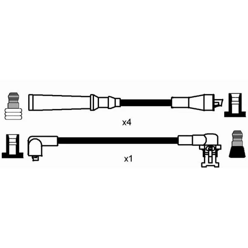 NGK 8481 uždegimo laido komplektas 8481 RC-VL608