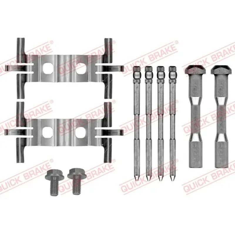 QUICKBRAKE priedų komplektas, diskinių stabdžių trinkelės 109-0190 QB
