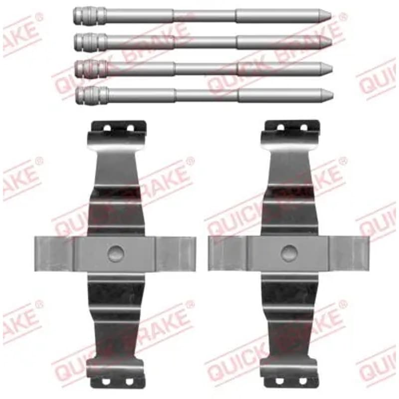 QUICKBRAKE priedų komplektas, diskinių stabdžių trinkelės 109-0203 QB