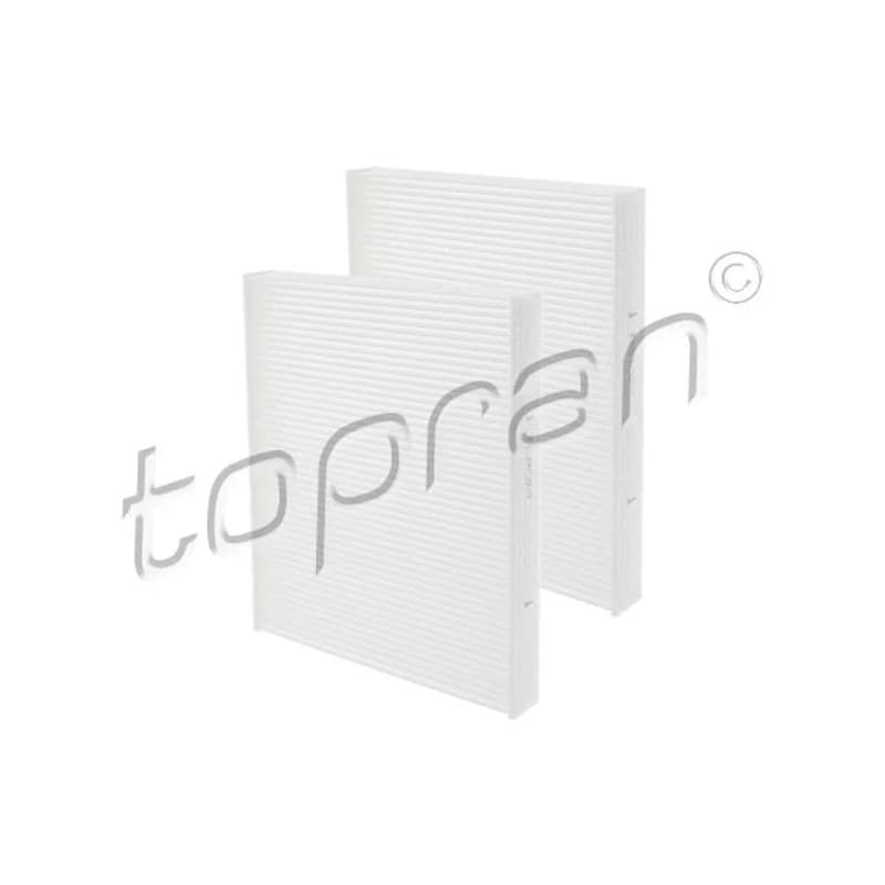 TOPRAN 501 647 filtrų rinkinys, kabinos oras 501-647-755