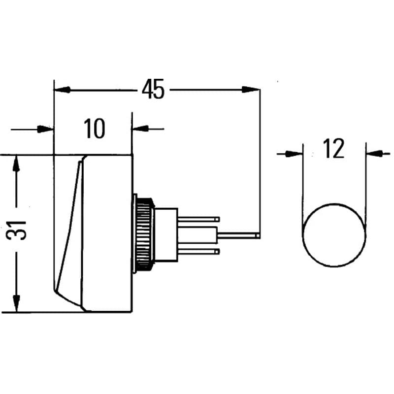 HELLA 6EH 007 946-001 jungiklis