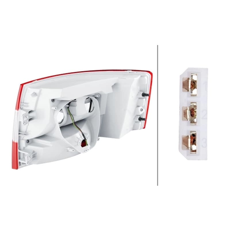 HELLA 2SK 011 082-091 kombinuotas galinis žibintas