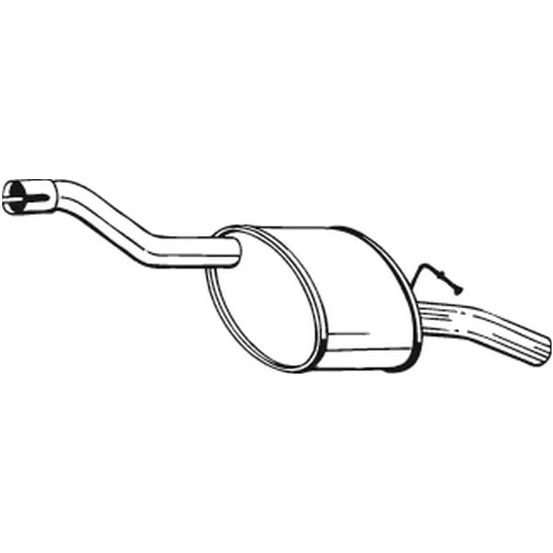 BOSAL galinis duslintuvas 154-325