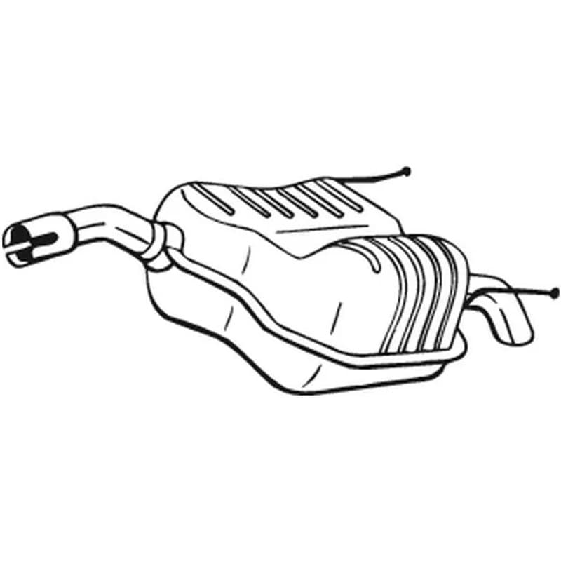 BOSAL galinis duslintuvas 185-001