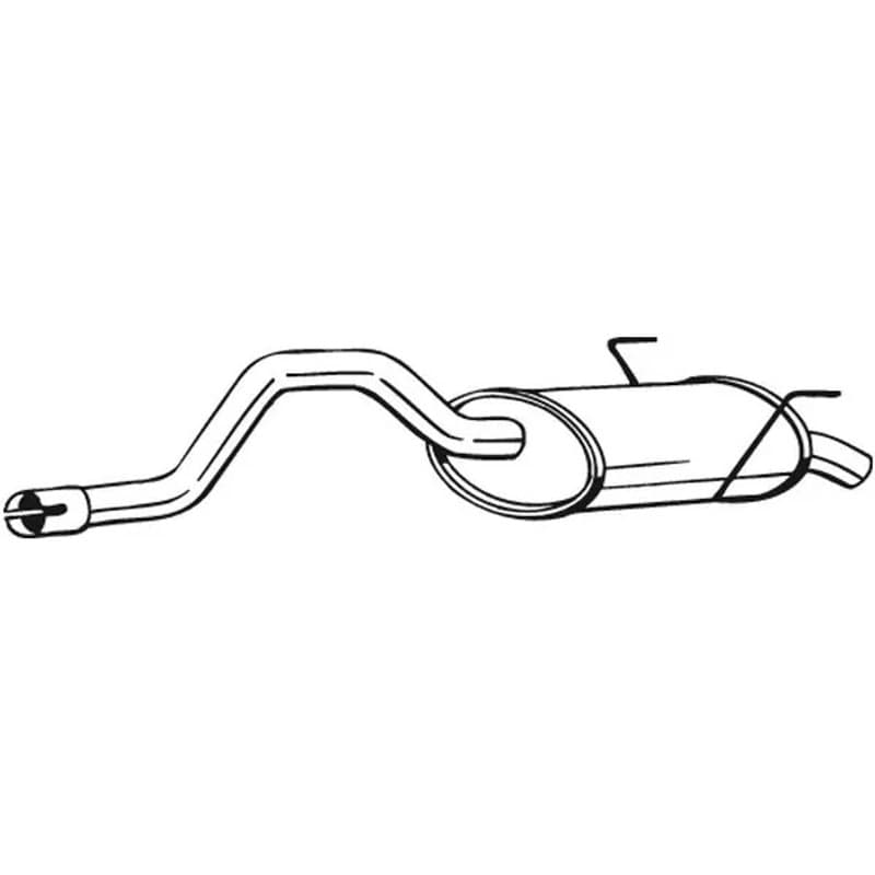 BOSAL galinis duslintuvas 200-157
