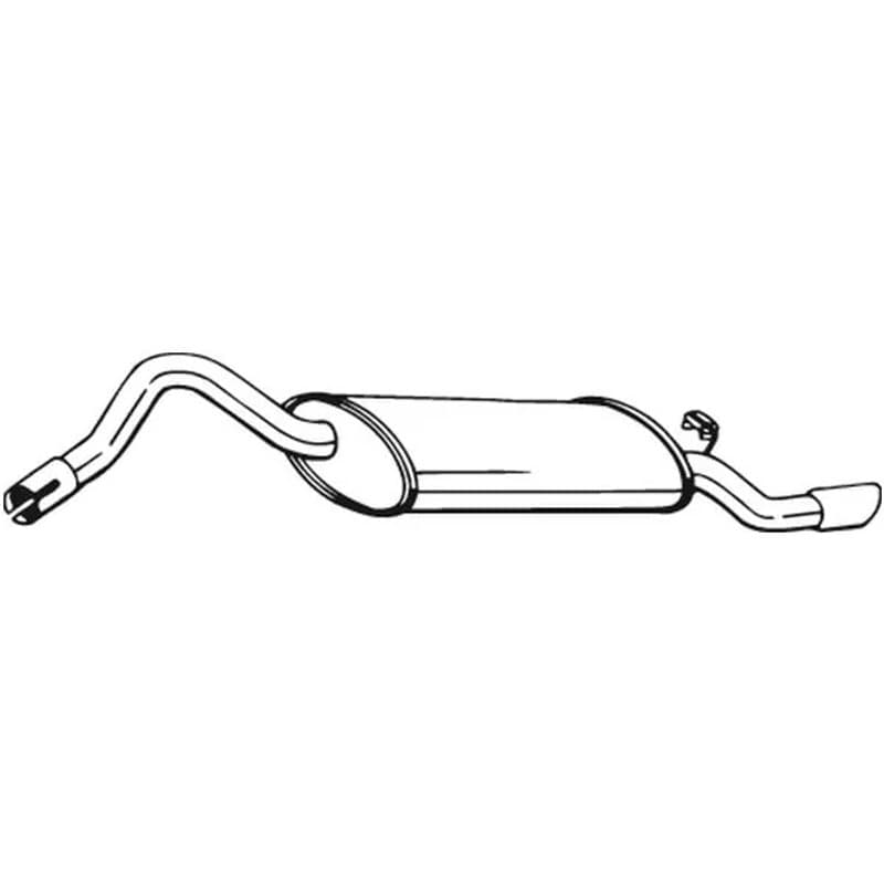 BOSAL galinis duslintuvas 220-653