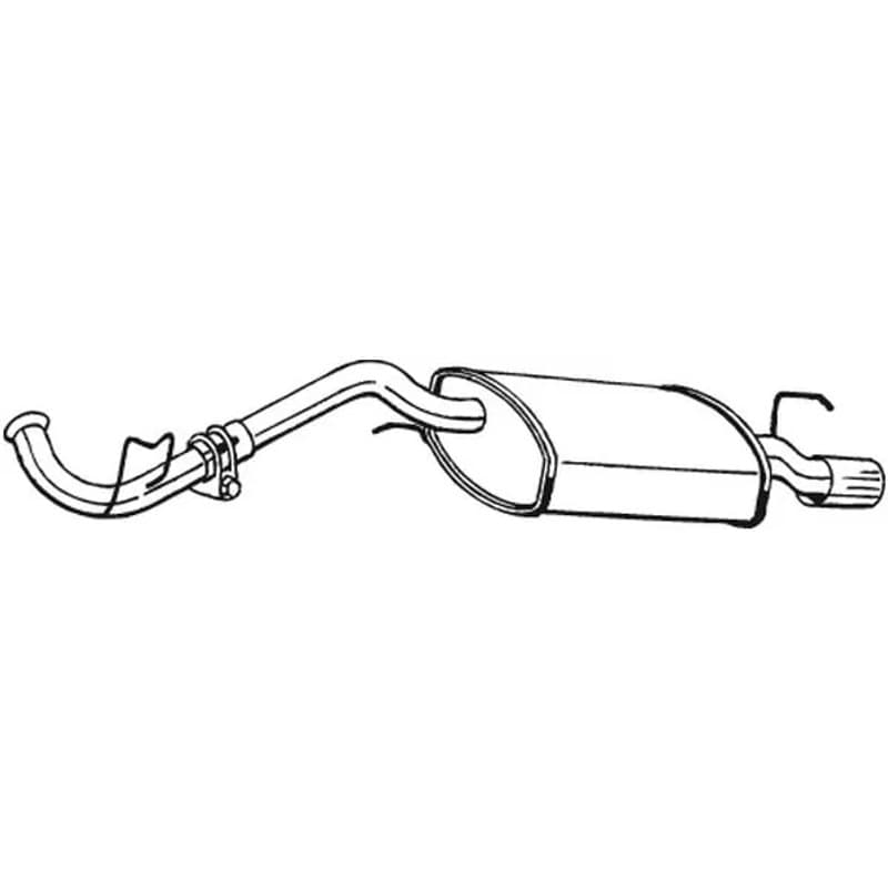 BOSAL galinis duslintuvas 282-511