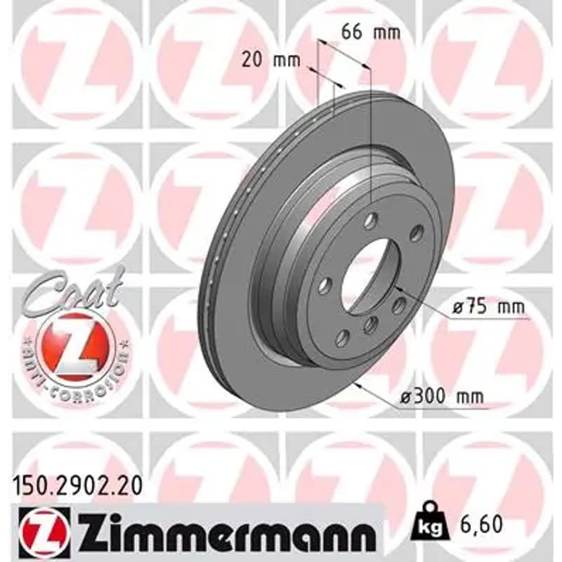 ZIMMERMANN stabdžių diskas 150-2902-20