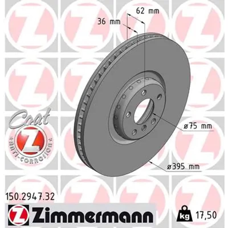 ZIMMERMANN stabdžių diskas 150-2947-32