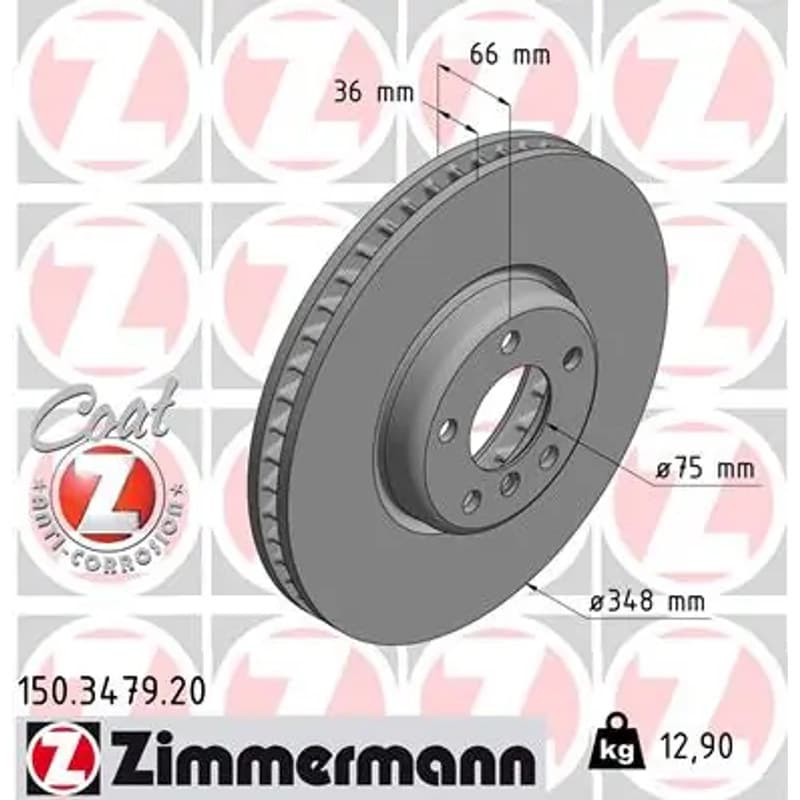 ZIMMERMANN stabdžių diskas 150-3479-20