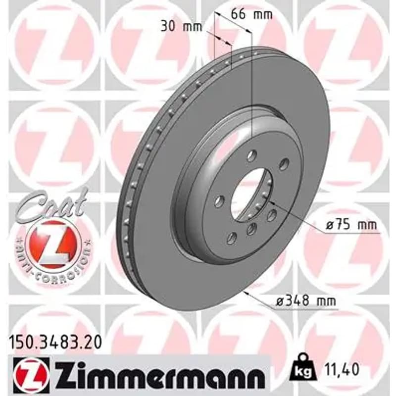 ZIMMERMANN stabdžių diskas 150-3483-20