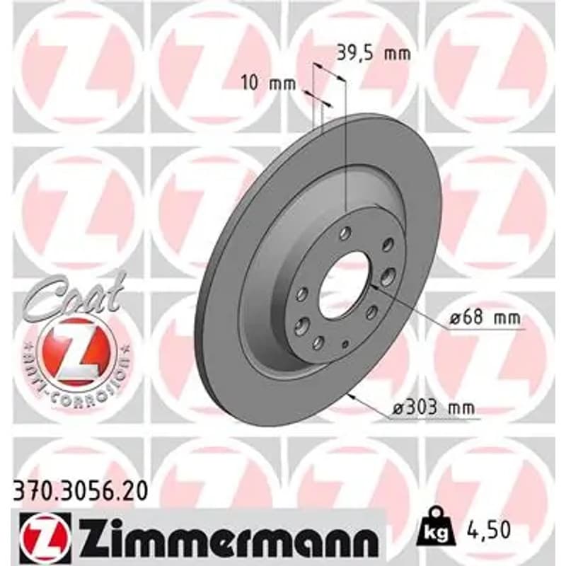 ZIMMERMANN stabdžių diskas 370-3056-20