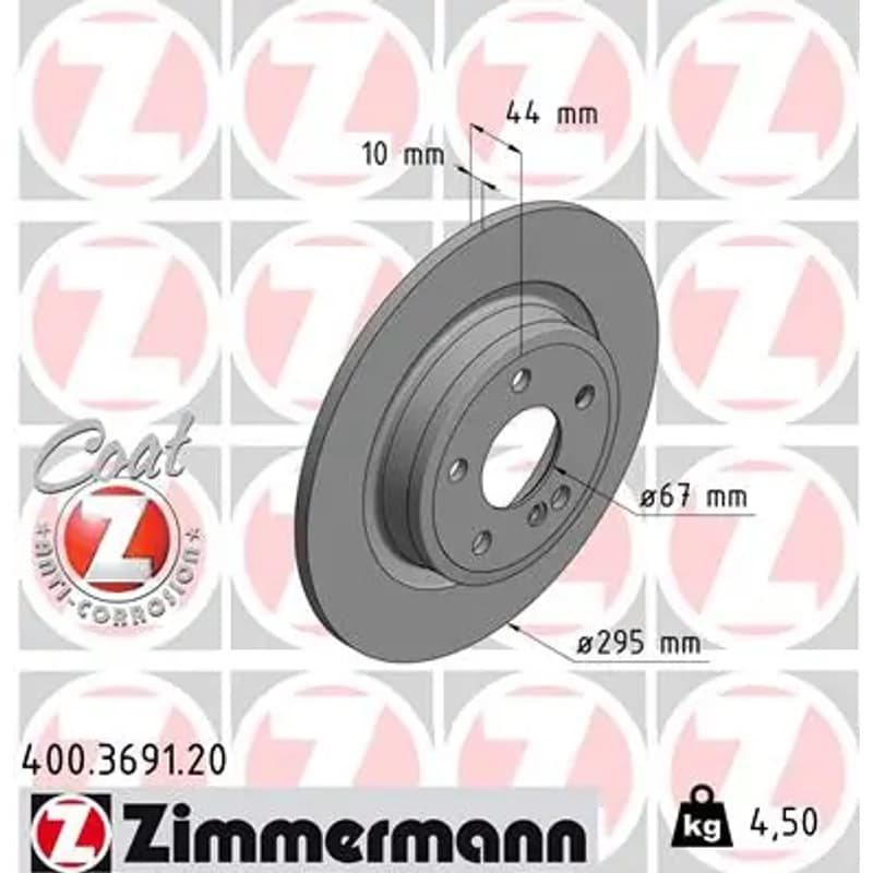 ZIMMERMANN stabdžių diskas 400-3691-20