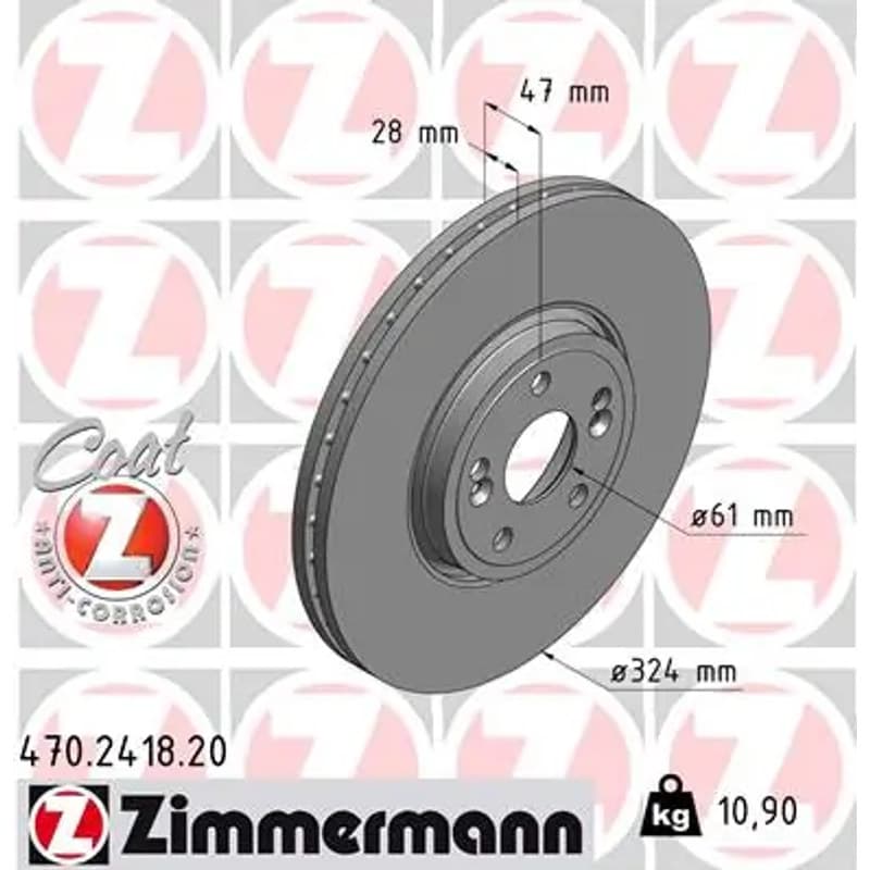 ZIMMERMANN stabdžių diskas 470-2418-20