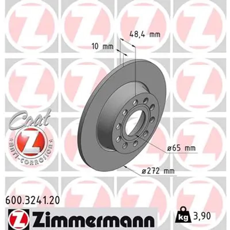 ZIMMERMANN stabdžių diskas 600-3241-20