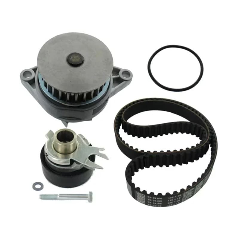 SKF VKMC 01107-2 vandens siurblio ir paskirstymo diržo komplektas VKMC01107-2