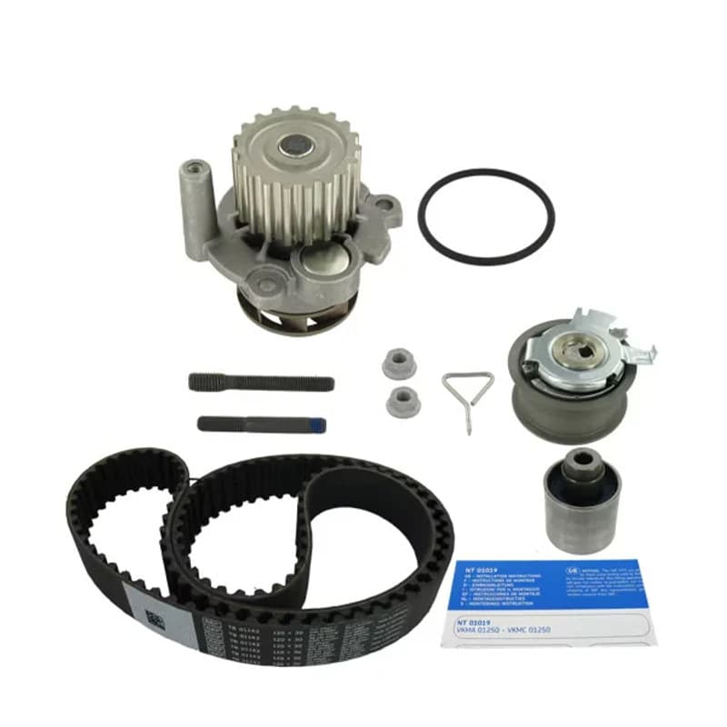SKF VKMC 01250-2 vandens siurblio ir paskirstymo diržo komplektas VKMC01250-2