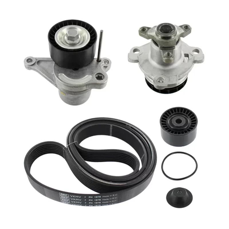 SKF VKMC 36086-1 vandens siurblys + V formos rumbuotas diržas, komplektas VKMC36086-1