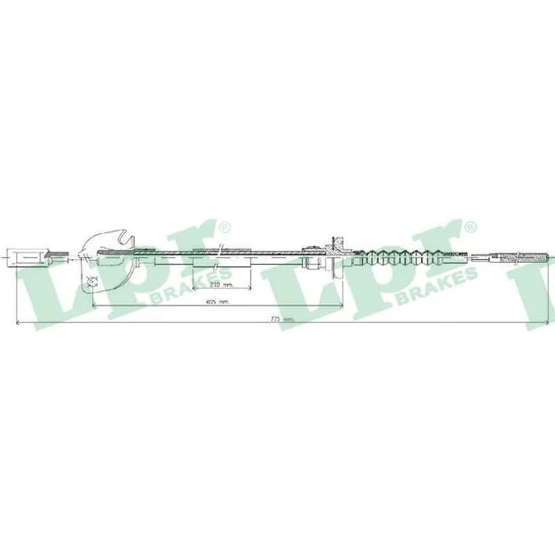 LPR sankabos trosas C0050C LPR