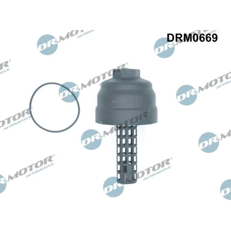 DRMOTORAUTOMOTIVE dangtis, alyvos filtro korpusas DRM0669