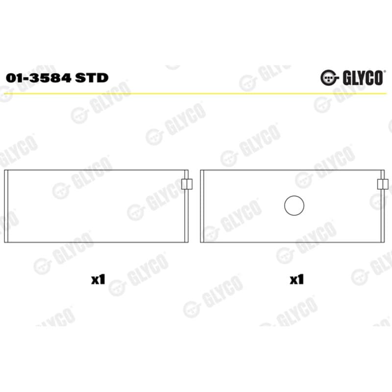 GLYCO guoliai dideliu galu 01-3584 STD
