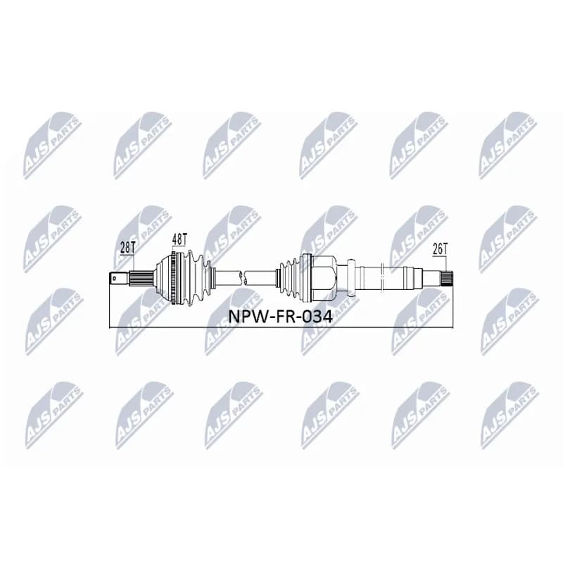 NTY pusašis NPW-FR-034