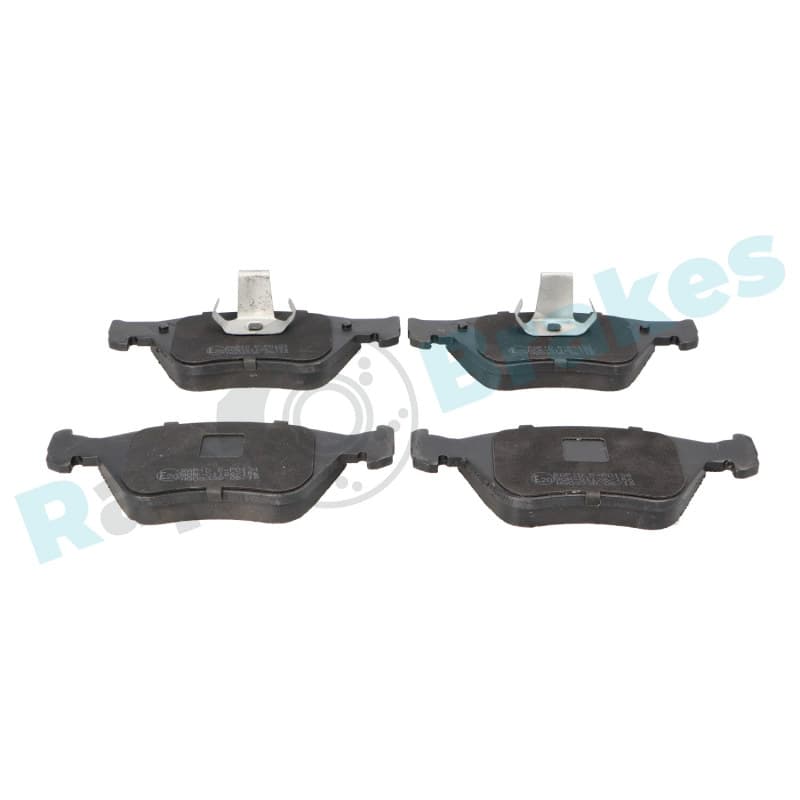 RAPBRAKES stabdžių trinkelių rinkinys, diskinis stabdys R-P0134