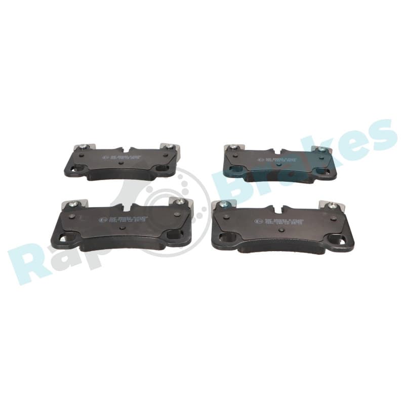 RAPBRAKES stabdžių trinkelių rinkinys, diskinis stabdys R-P0650