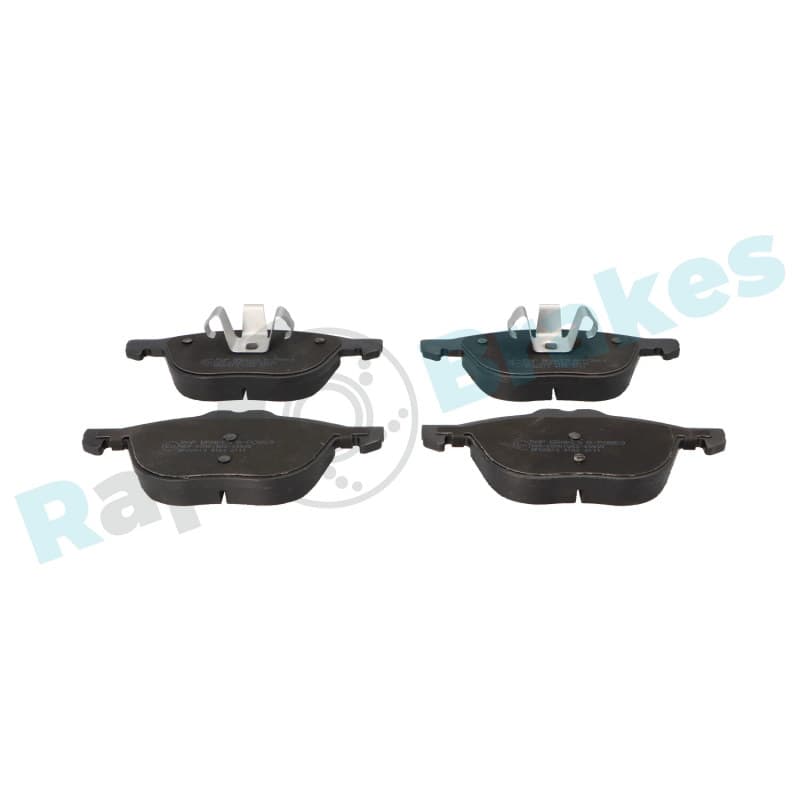 RAPBRAKES stabdžių trinkelių rinkinys, diskinis stabdys R-P0869