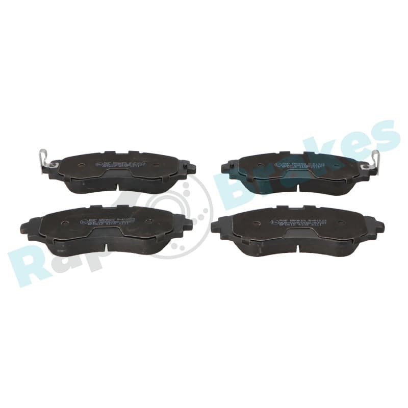 RAPBRAKES stabdžių trinkelių rinkinys, diskinis stabdys R-P1023