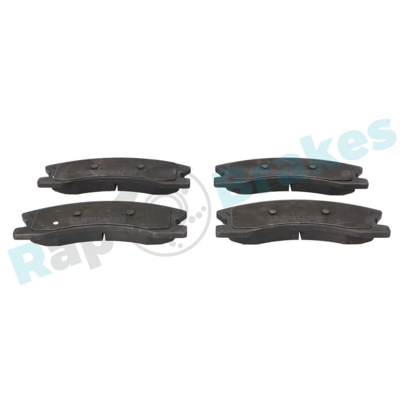 RAPBRAKES stabdžių trinkelių rinkinys, diskinis stabdys R-P1406