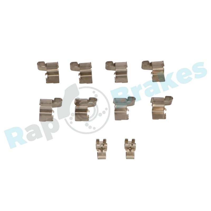 RAPBRAKES priedų komplektas, diskinių stabdžių trinkelės R-U0232