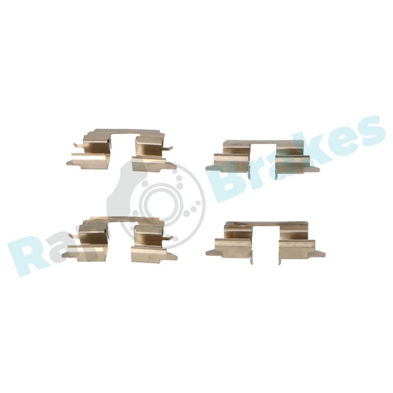 RAPBRAKES priedų komplektas, diskinių stabdžių trinkelės R-U0259