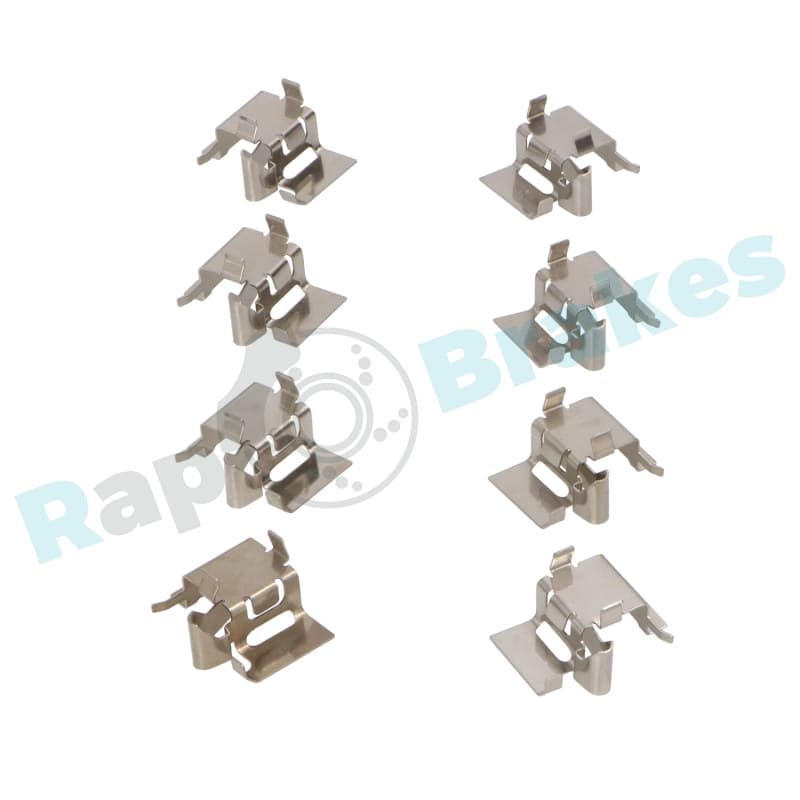 RAPBRAKES priedų komplektas, diskinių stabdžių trinkelės R-U0280