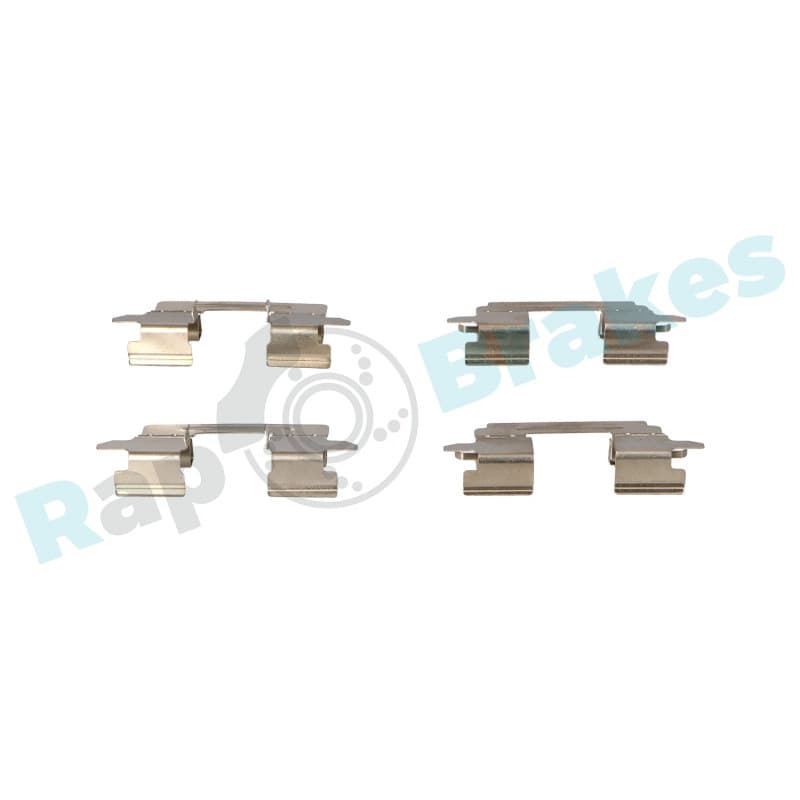 RAPBRAKES priedų komplektas, diskinių stabdžių trinkelės R-U0290