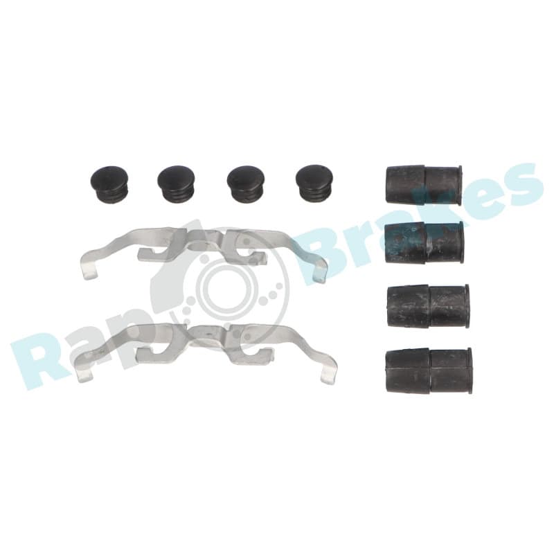 RAPBRAKES priedų komplektas, diskinių stabdžių trinkelės R-U0307