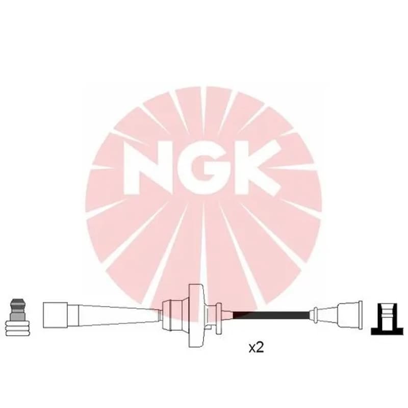 NGK 4104 uždegimo laido komplektas 4104 RC-ME96
