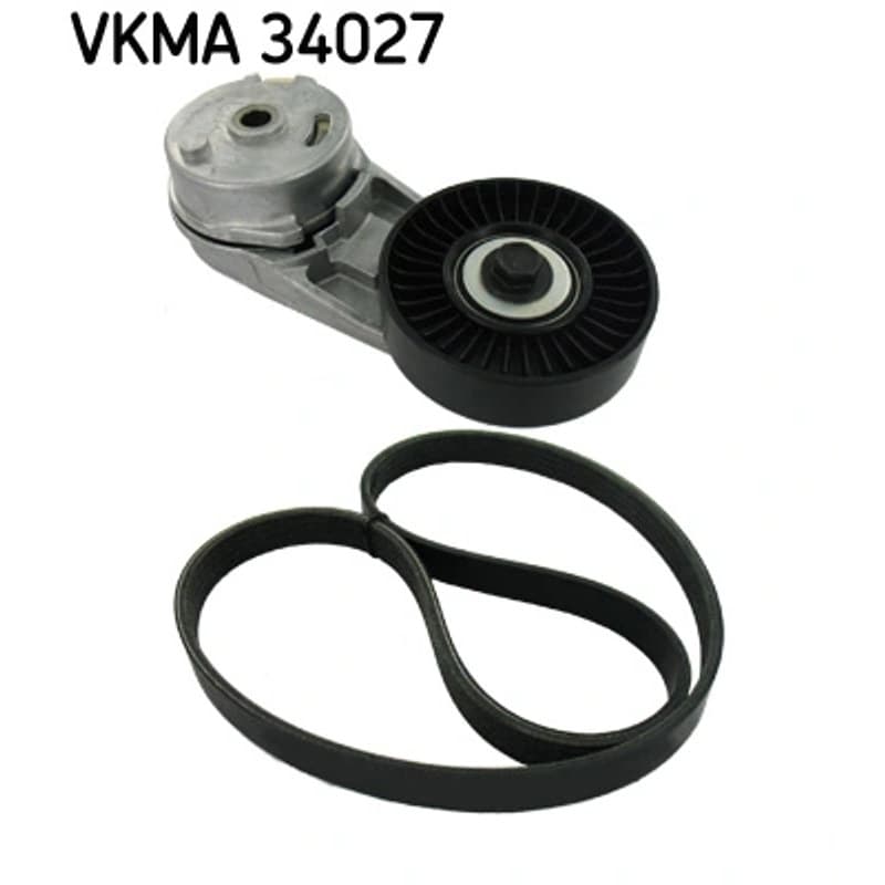 SKF VKMA 34027 V formos rumbuotas diržas, komplektas VKMA34027